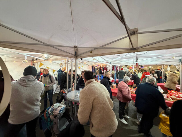 Vue de l'ambiance de la Fête de Noël 2025 organisée par l'ALRM