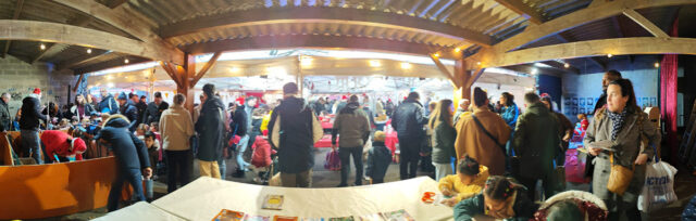 Vue ambiance de la Fête de Noël 2025 organisée par l'ALRM