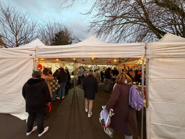 Entrée de la Fête de Noël 2025 organisée par l'ALRM